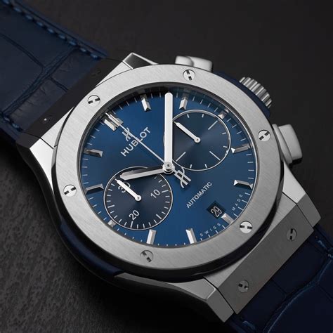 Hublot watch blue strap